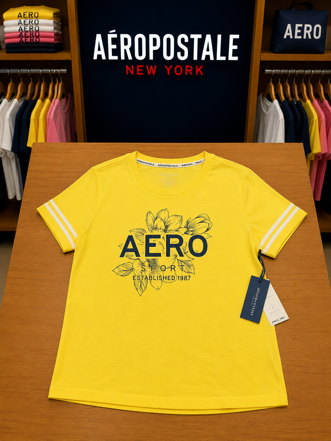 AERO AMARILLA Camiseta Aero Casual - Image 1