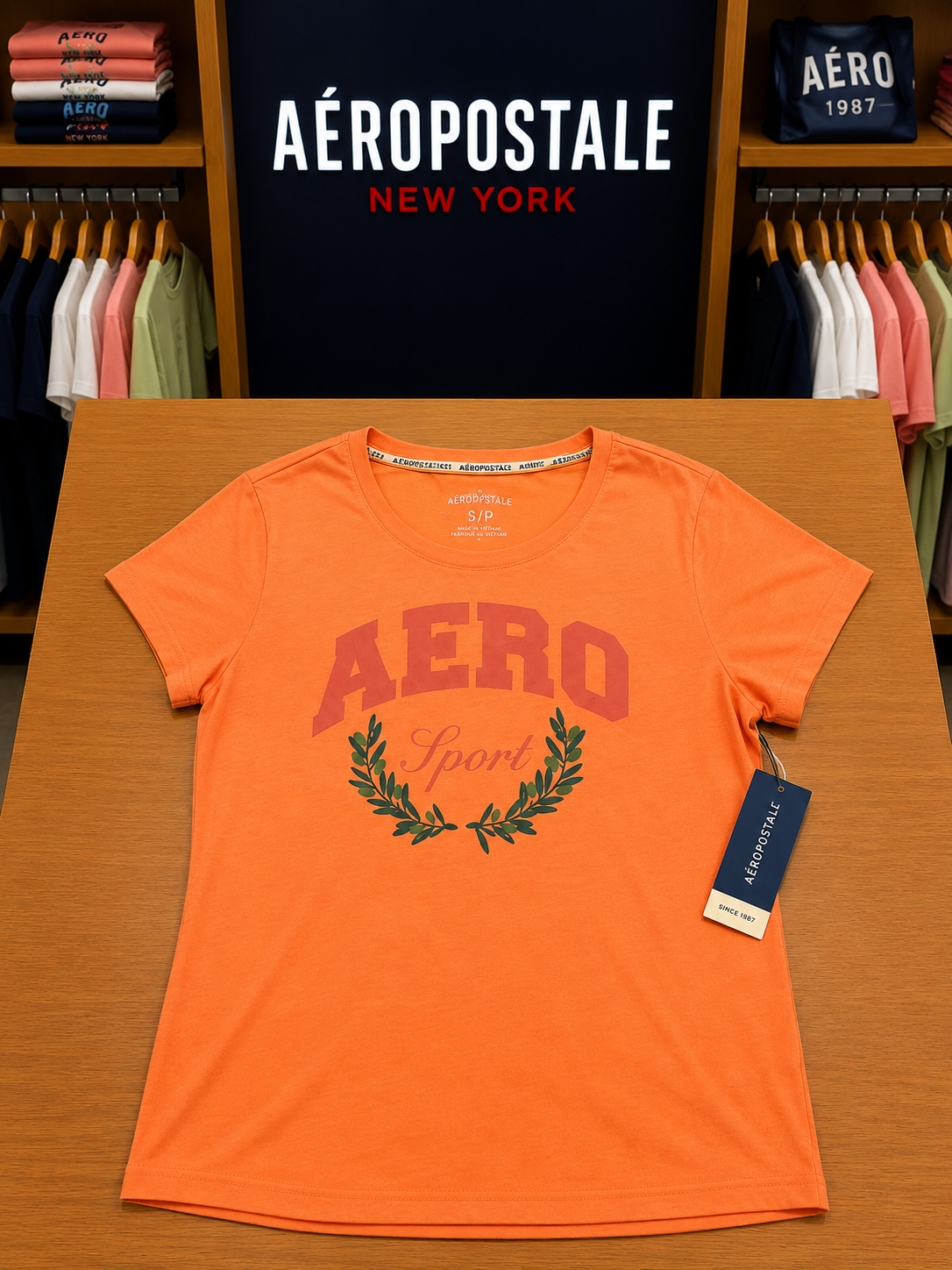 AERO NARANJA Camiseta Aero Casual - Image 1