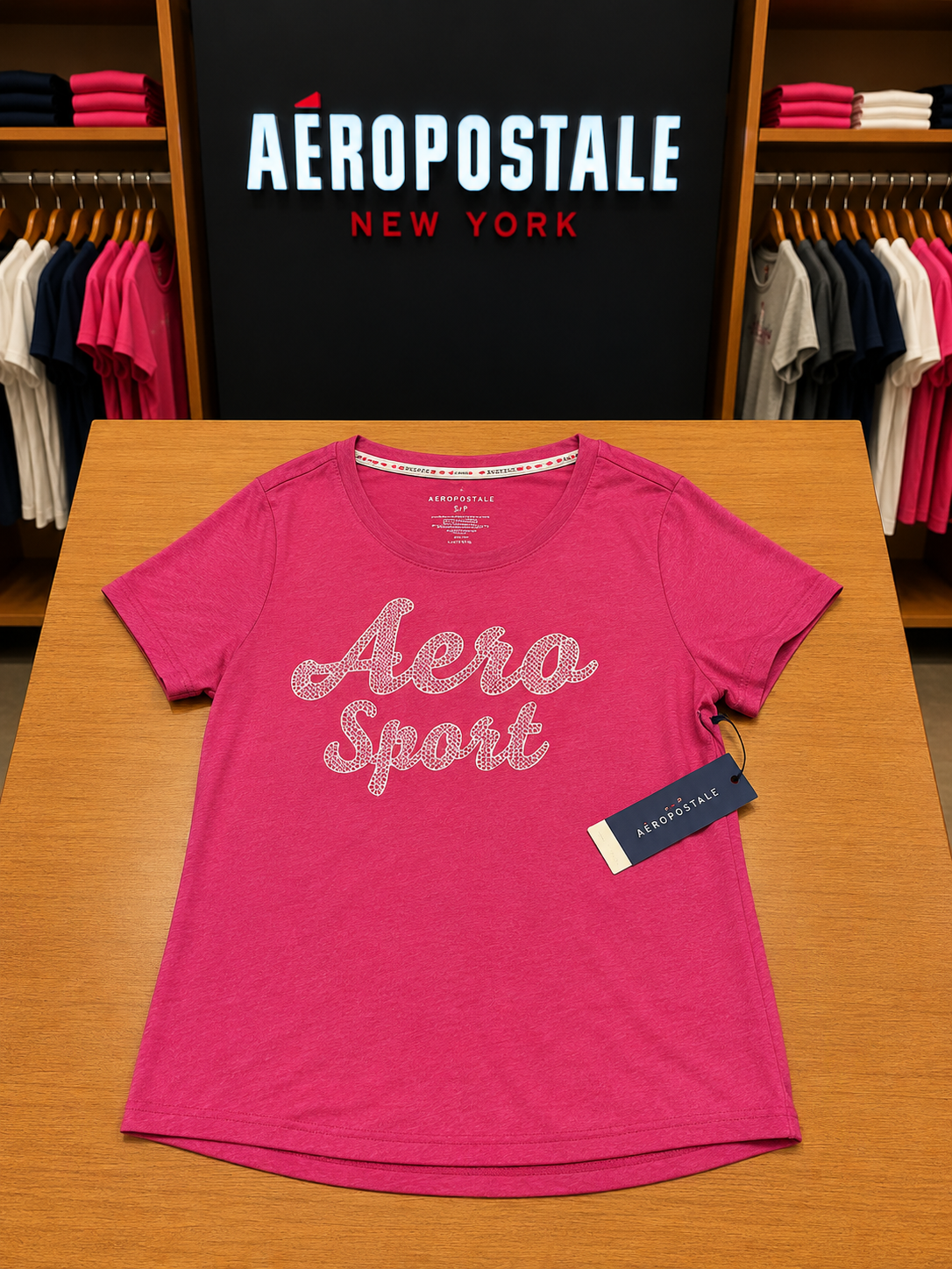 AEROPOSTALE ROSA Franela Aeropostale Casual - Image 1