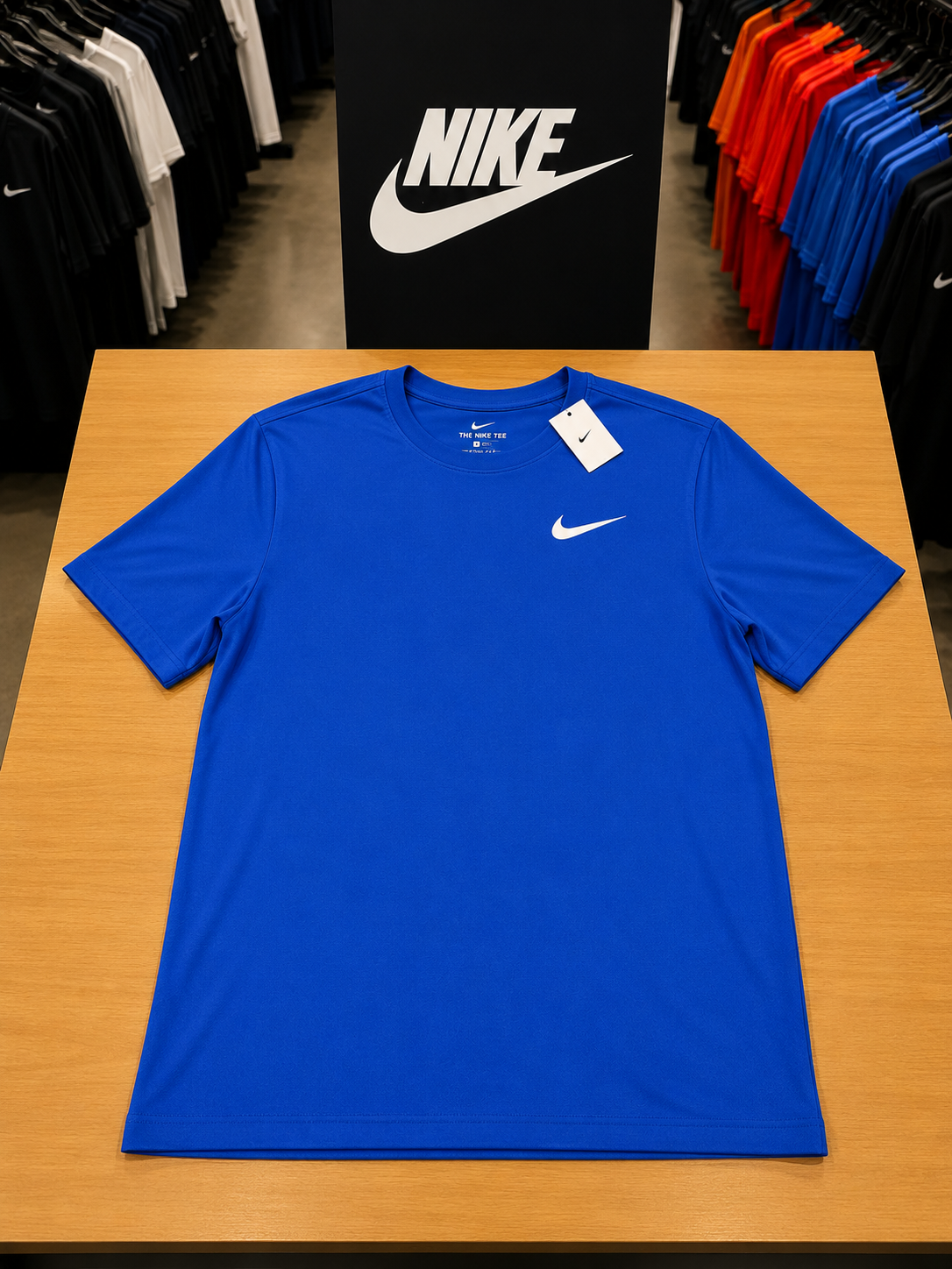 FRANELA AZUL NIKE Camiseta Nike Azul Sport Casual - Image 1