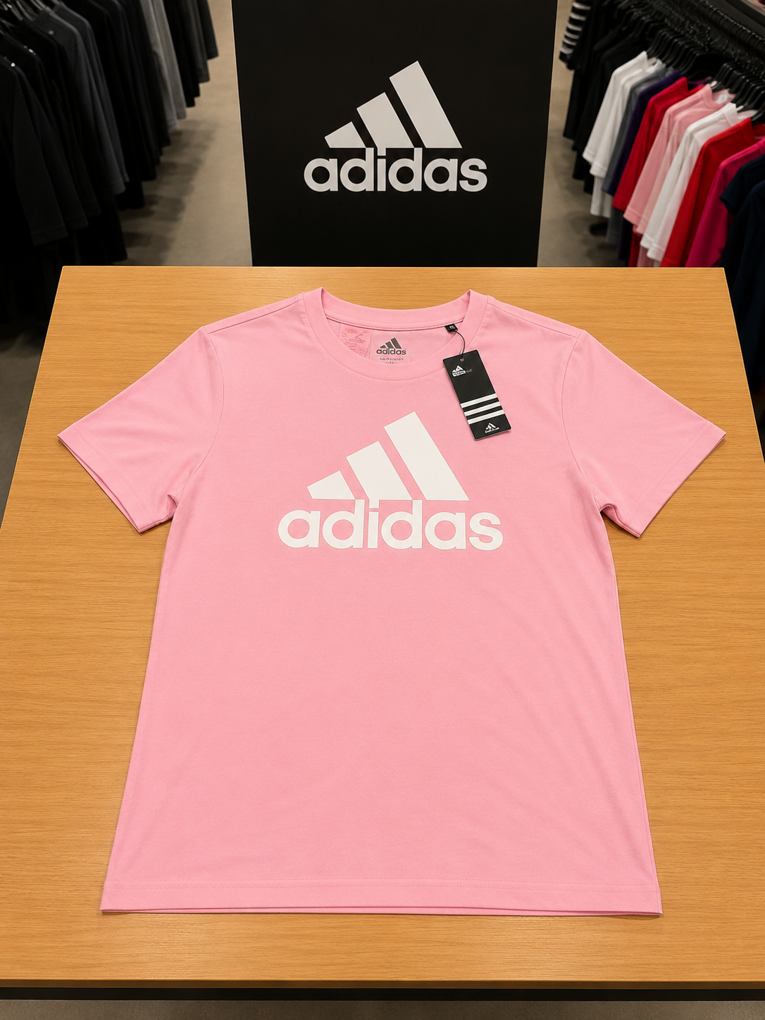 ROSA ADIDAS Camiseta Adidas Sport Casual - Image 1
